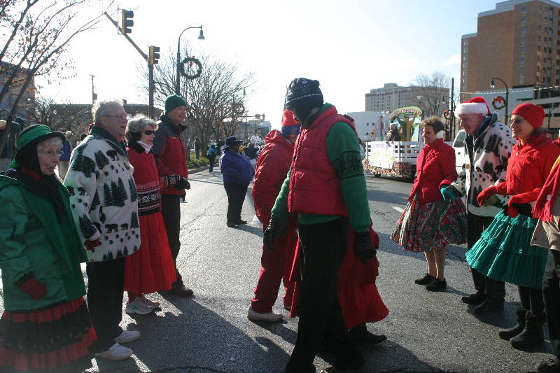 Picture 1 of dancers in the 2008 parade.