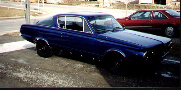 Blue '65 Barracuda