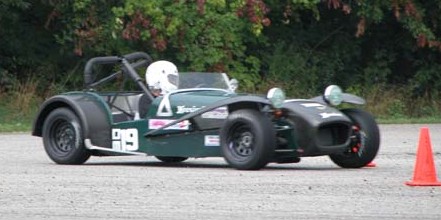 A Caterham Super 7 Showing Everyone the FAST Way Around