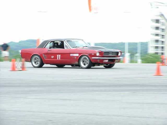 Honking across the finish