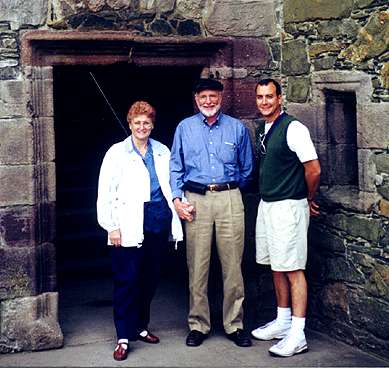 MacLellan Castle, Jane, Ed and Jon