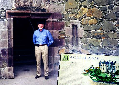 Walter Edmond McClelland at MacLellan's Castle