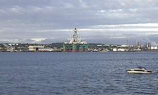Oil Rig Platform from Halifax