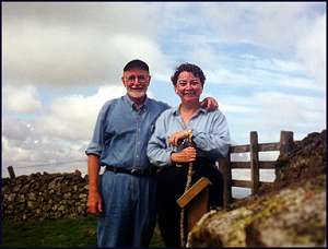 Ed and Pam at Wideopen Hill