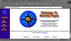 Screenshot of Steve's Pages