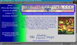 The Healthy Weigh Screenshot