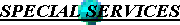 SPECIAL SERVICES