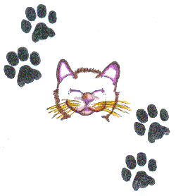 Serene Cat Lamp detail