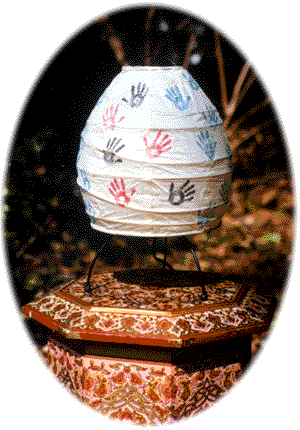 Hand of Fatima lamp photo