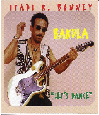 Album cover Bakula  Let's Dance