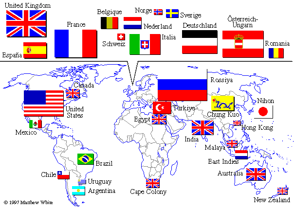 The World in 1914
