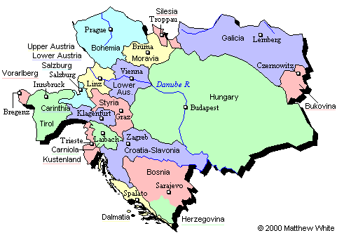 Map - Austria-Hungary