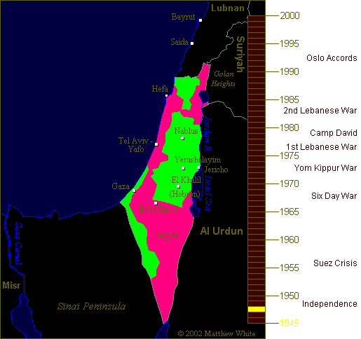 Map - History of Israel )