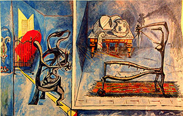 安德烈 马松 andre masson(1896 法国1987)作品集1 刘懿工作室