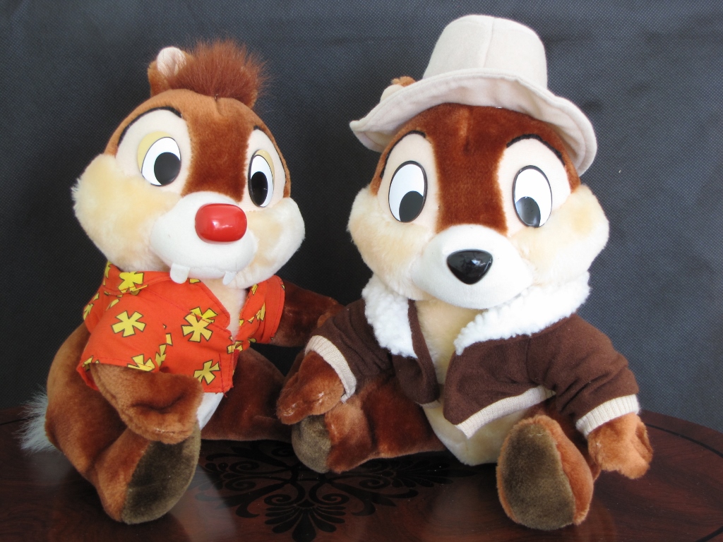 chip n dale plush toys