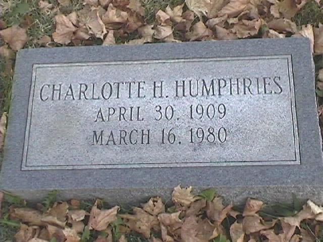 Charlotte Humphries