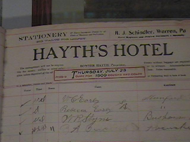 Hotel Register